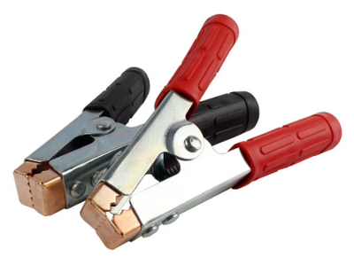 Red & Black Battery Jumper Lead Clamps (50A - 600A)